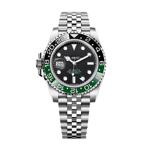 World Explorer Gmt – Black Dial