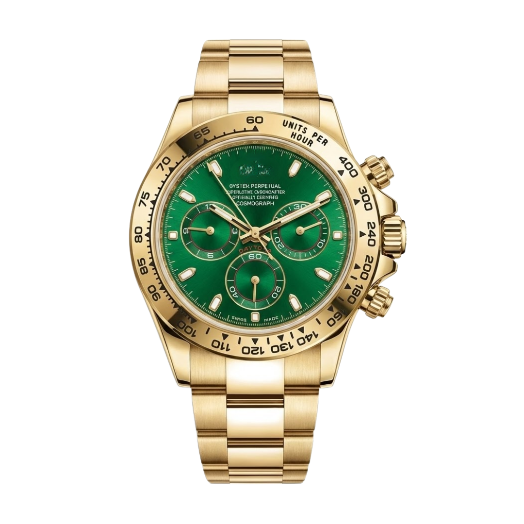 Speed Racing Chrono 40 – Green Dial